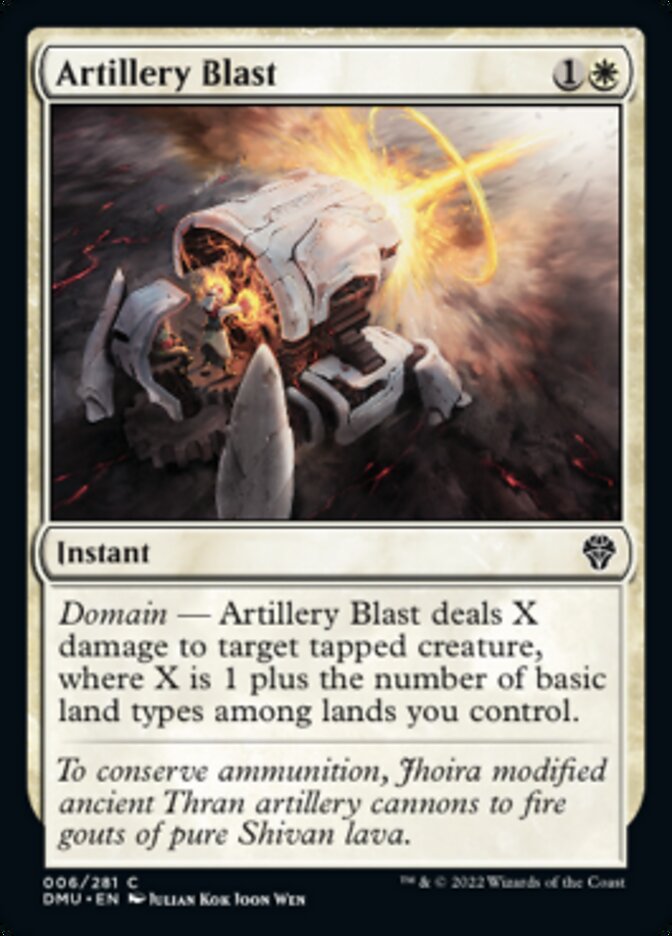 Artillery Blast [Dominaria United] | GnG Games