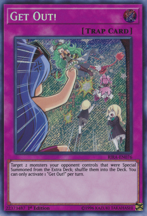 Get Out! [RIRA-EN076] Secret Rare | GnG Games