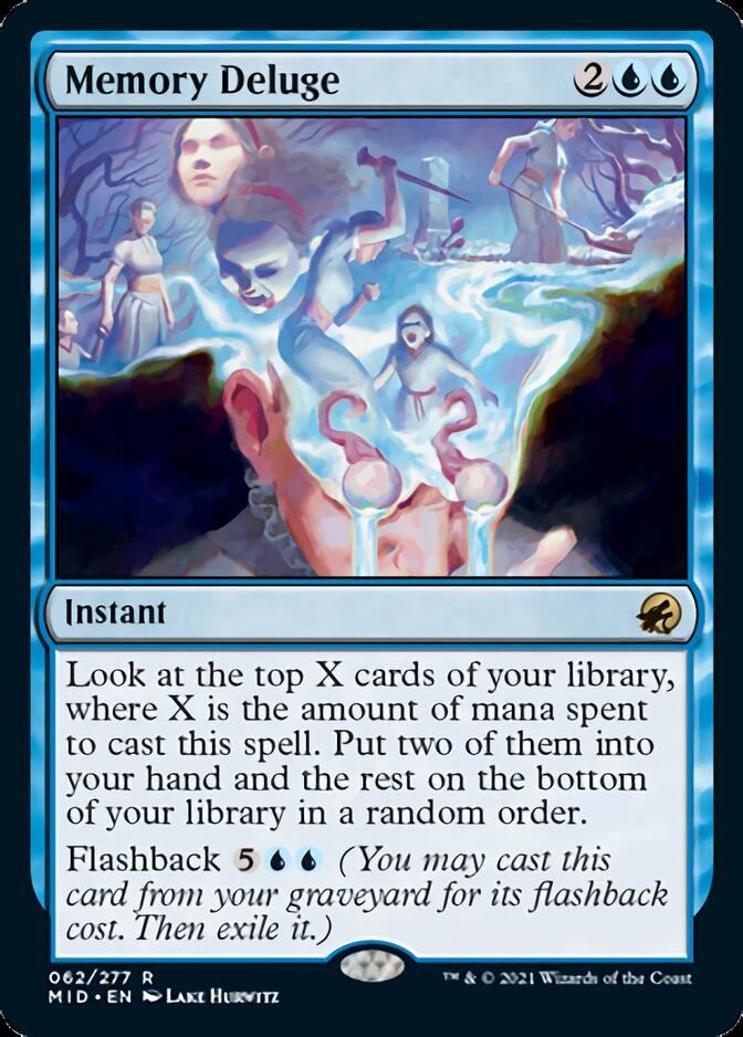 Memory Deluge [Innistrad: Midnight Hunt] | GnG Games