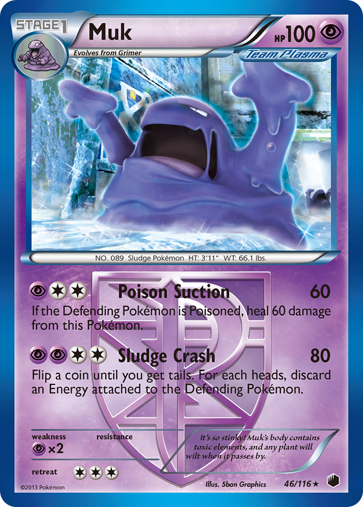 Muk (46/116) [Black & White: Plasma Freeze] | GnG Games