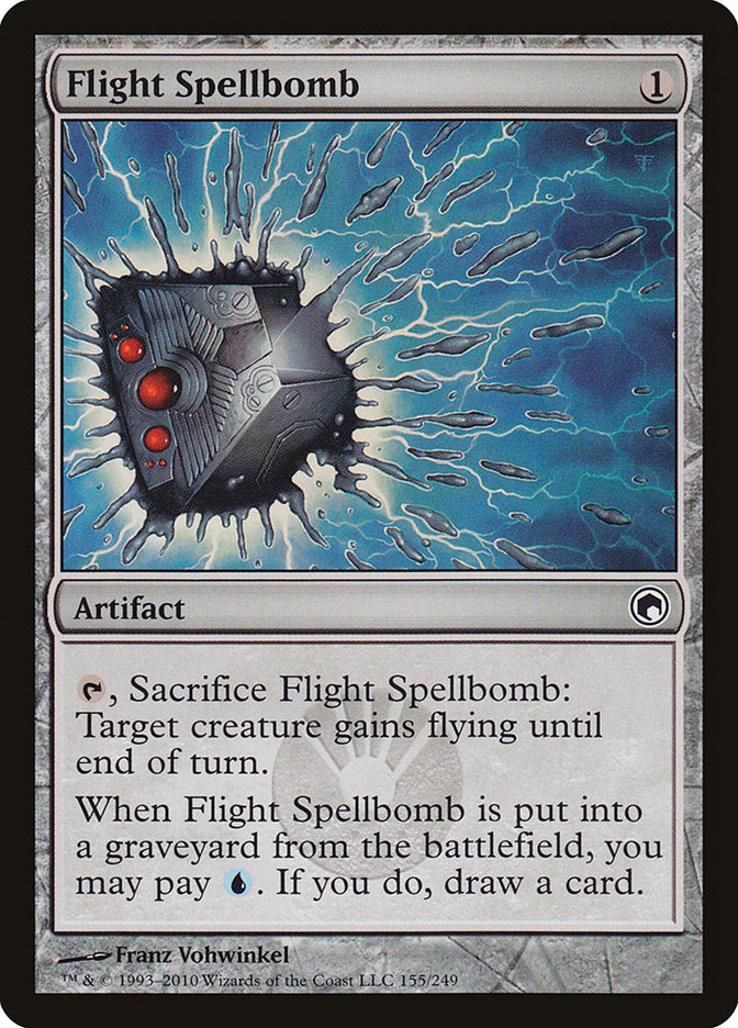 Flight Spellbomb [Scars of Mirrodin] | GnG Games