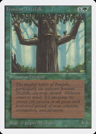 Ironroot Treefolk [Unlimited Edition] | GnG Games