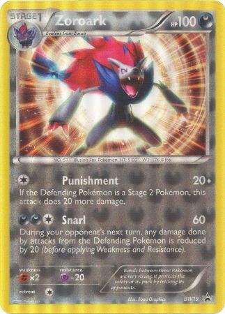 Zoroark (BW19) (Jumbo Card) [Black & White: Black Star Promos] | GnG Games