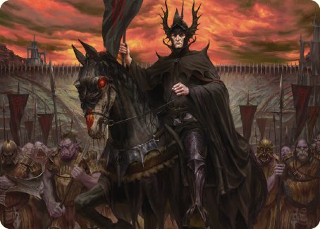 The Mouth of Sauron Art Card [The Lord of the Rings: Tales of Middle-earth Art Series] | GnG Games