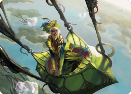 Nael, Avizoa Aeronaut Art Card [Dominaria United Art Series] | GnG Games