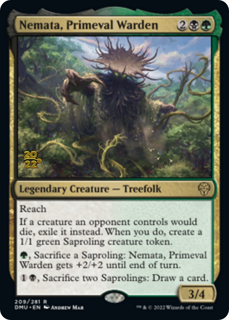 Nemata, Primeval Warden [Dominaria United Prerelease Promos] | GnG Games