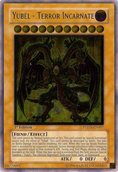 Yubel - Terror Incarnate (UTR) [PTDN-EN007] Ultimate Rare | GnG Games