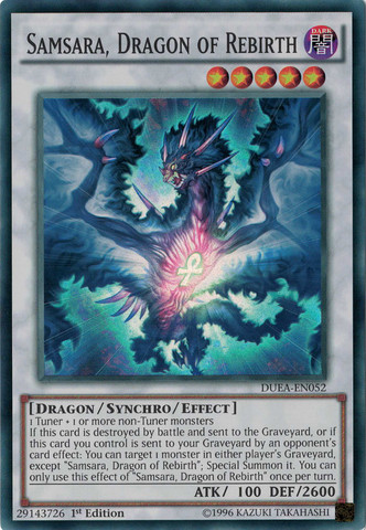 Samsara, Dragon of Rebirth [DUEA-EN052] Super Rare | GnG Games