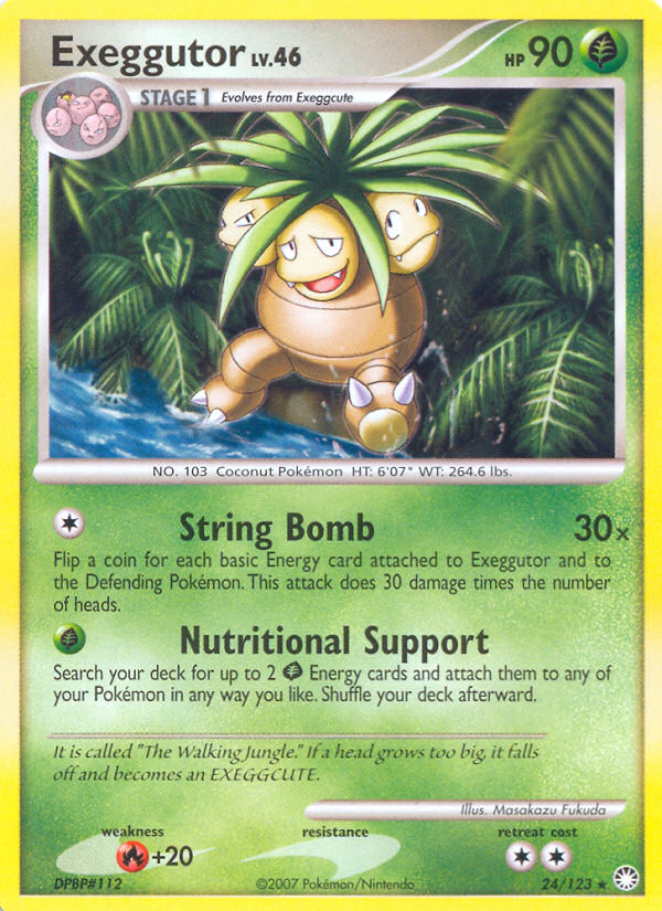 Exeggutor (24/123) [Diamond & Pearl: Mysterious Treasures] | GnG Games