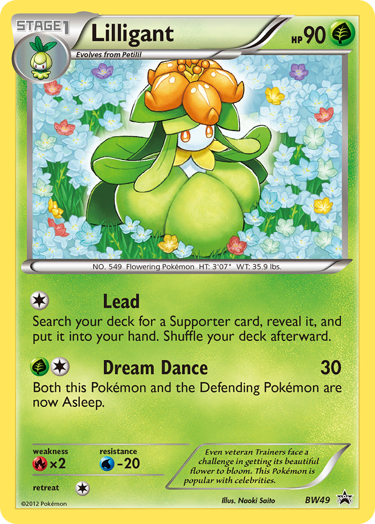 Lilligant (BW49) [Black & White: Black Star Promos] | GnG Games