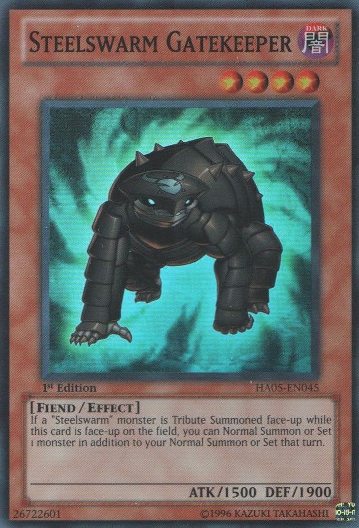 Steelswarm Gatekeeper [HA05-EN045] Super Rare | GnG Games