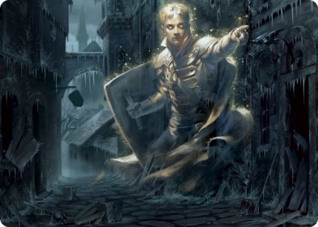 Dennick, Pious Apparition Art Card [Innistrad: Midnight Hunt Art Series] | GnG Games