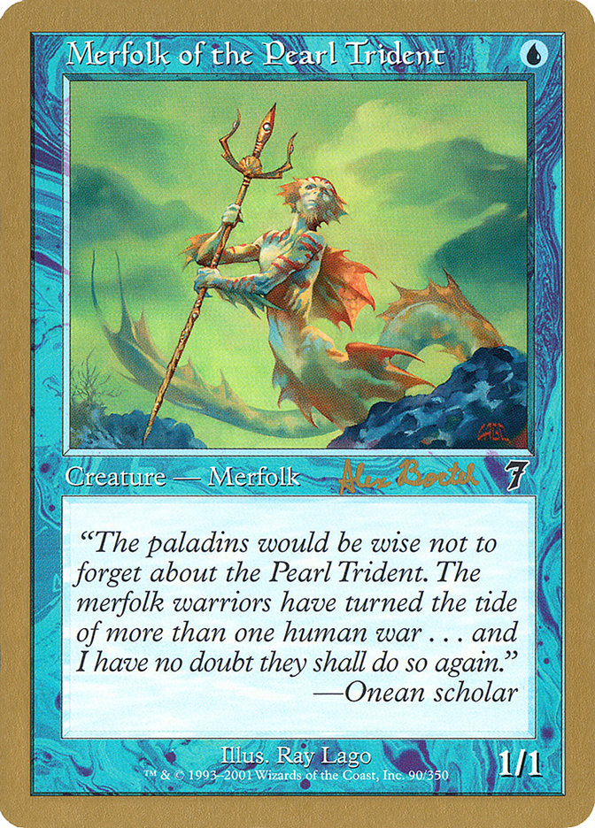 Merfolk of the Pearl Trident (Alex Borteh) [World Championship Decks 2001] | GnG Games