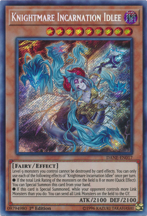 Knightmare Incarnation Idlee [DANE-EN017] Secret Rare | GnG Games