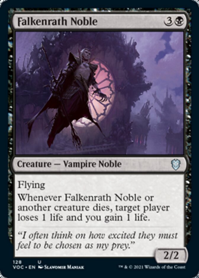 Falkenrath Noble [Innistrad: Crimson Vow Commander] | GnG Games