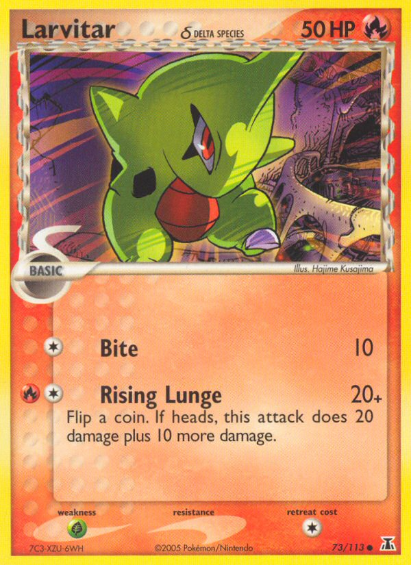 Larvitar (73/113) (Delta Species) [EX: Delta Species] | GnG Games