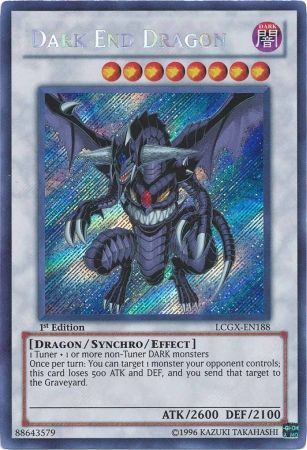 Dark End Dragon [LCGX-EN188] Secret Rare | GnG Games