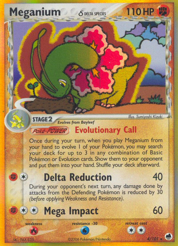 Meganium (4/101) (Delta Species) [EX: Dragon Frontiers] | GnG Games