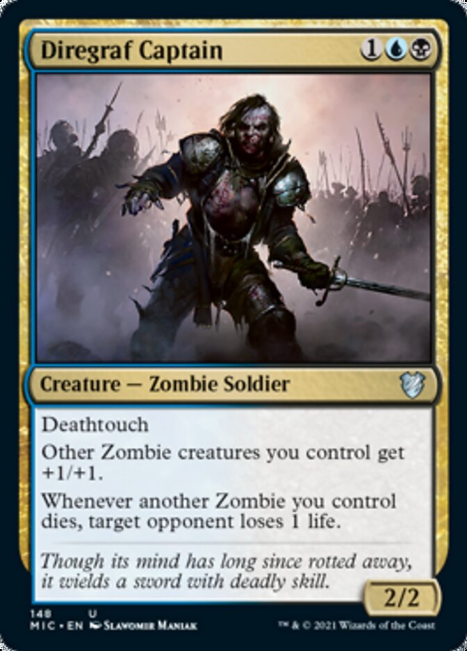 Diregraf Captain [Innistrad: Midnight Hunt Commander] | GnG Games