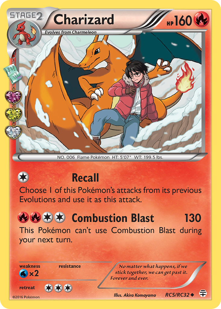 Charizard (RC5/RC32) [XY: Generations] | GnG Games
