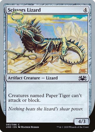 Scissors Lizard [Unsanctioned] | GnG Games