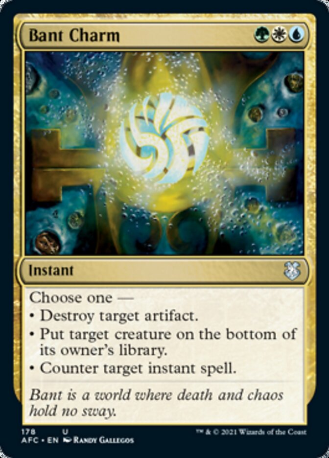 Bant Charm [Dungeons & Dragons: Adventures in the Forgotten Realms Commander] | GnG Games