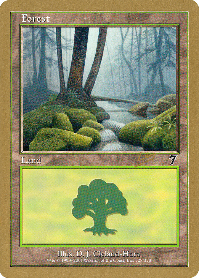 Forest (rl328) (Raphael Levy) [World Championship Decks 2002] | GnG Games