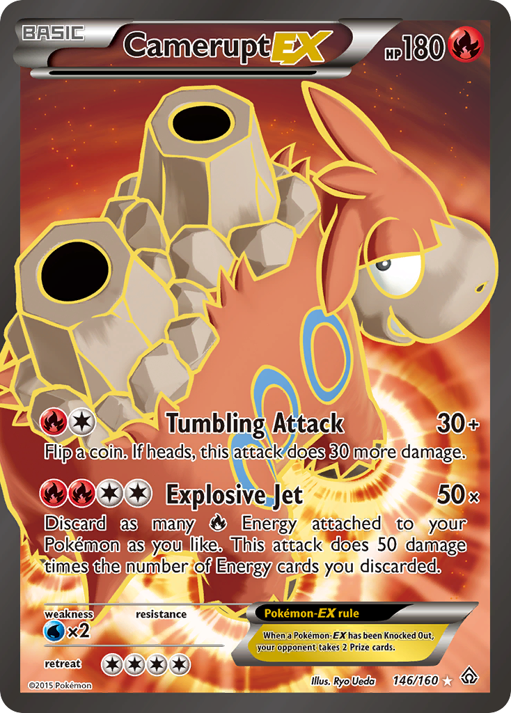 Camerupt EX (146/160) [XY: Primal Clash] | GnG Games