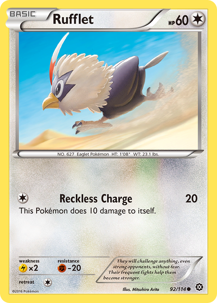 Rufflet (92/114) [XY: Steam Siege] | GnG Games