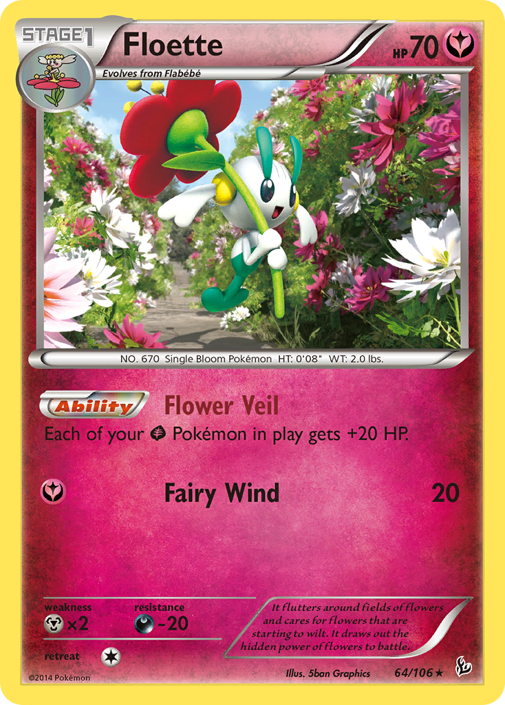 Floette (64/106) [XY: Flashfire] | GnG Games