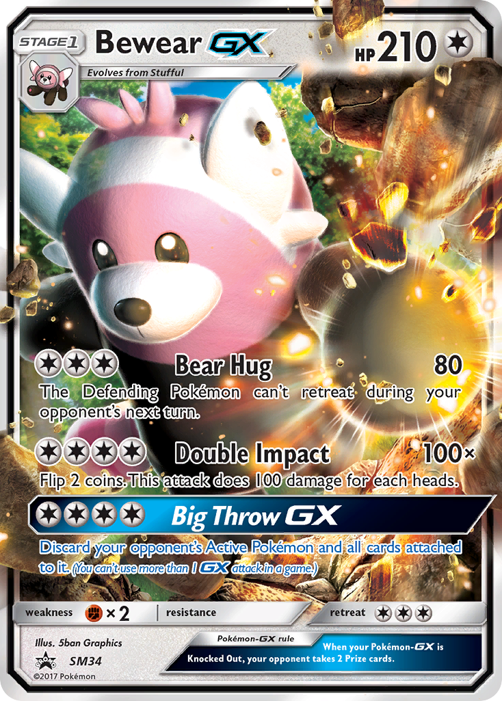 Bewear GX (SM34) [Sun & Moon: Black Star Promos] | GnG Games