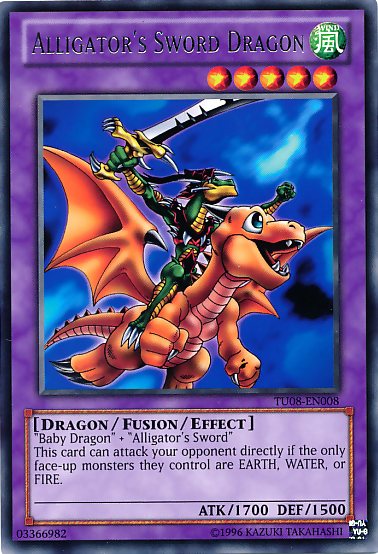 Alligator's Sword Dragon [TU08-EN008] Rare | GnG Games