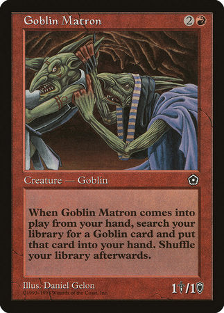 Goblin Matron [Portal Second Age] | GnG Games