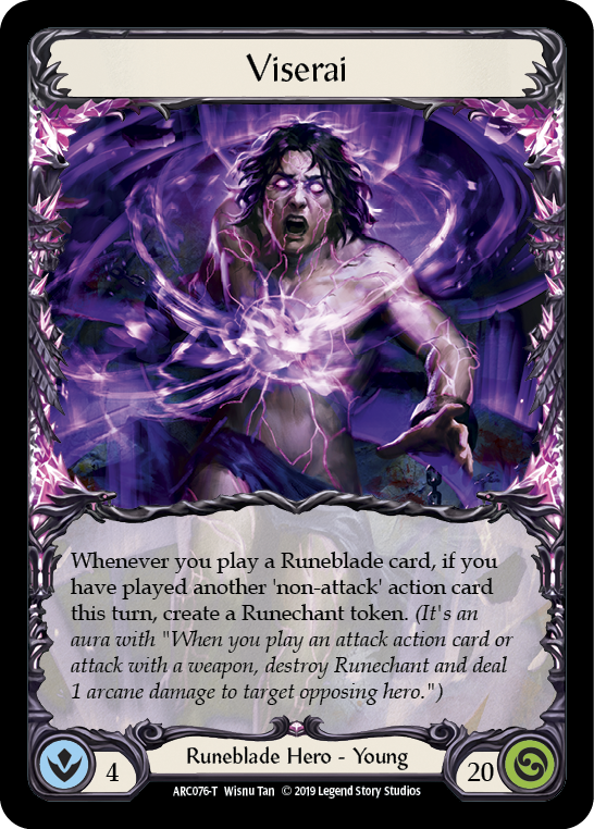 Viserai // Viserai, Rune Blood [ARC076-T // ARC075-T] 1st Edition Normal | GnG Games