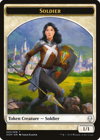 Soldier Token [Dominaria Tokens] | GnG Games