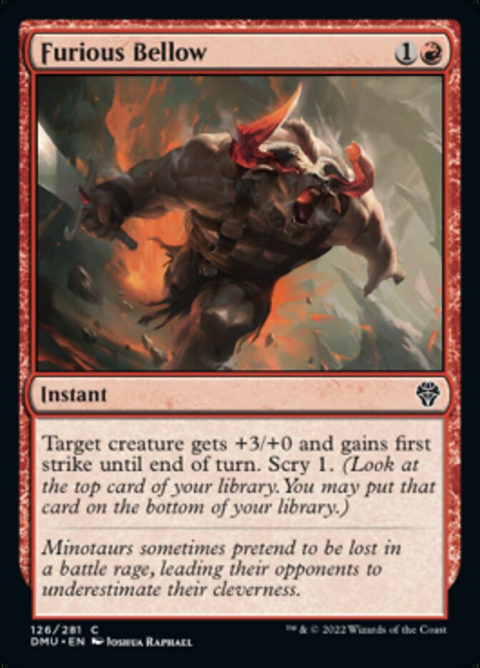 Furious Bellow [Dominaria United] | GnG Games