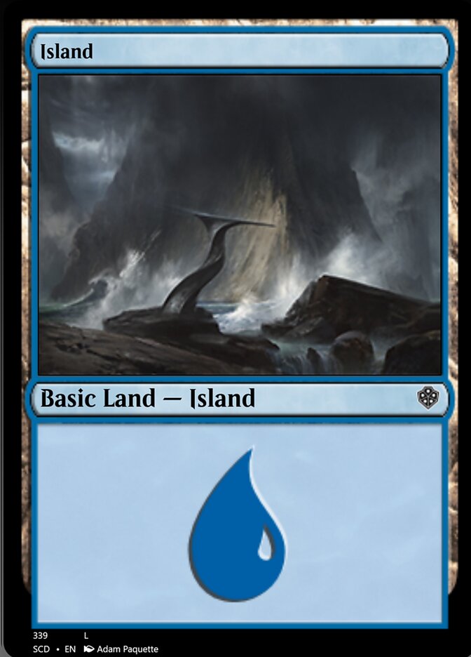 Island (339) [Starter Commander Decks] | GnG Games