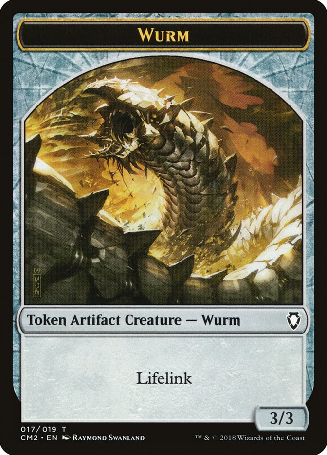 Wurm (Lifelink) [Commander Anthology Volume II Tokens] | GnG Games