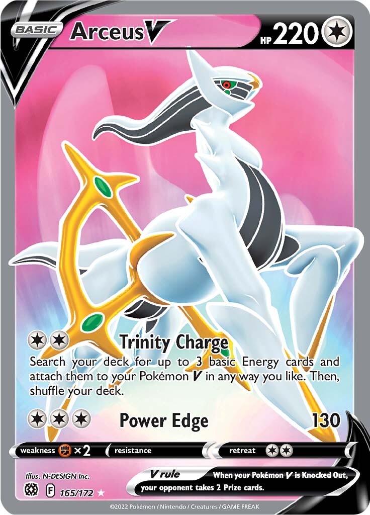 Arceus V (165/172) [Sword & Shield: Brilliant Stars] | GnG Games