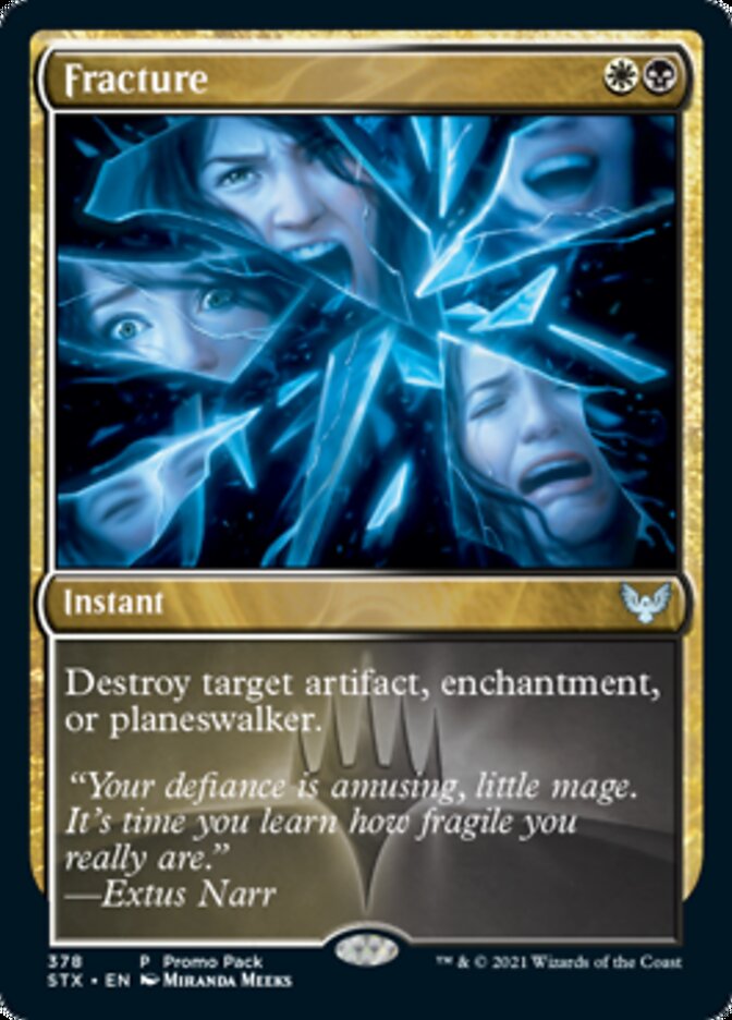 Fracture (Promo Pack) [Strixhaven: School of Mages] | GnG Games