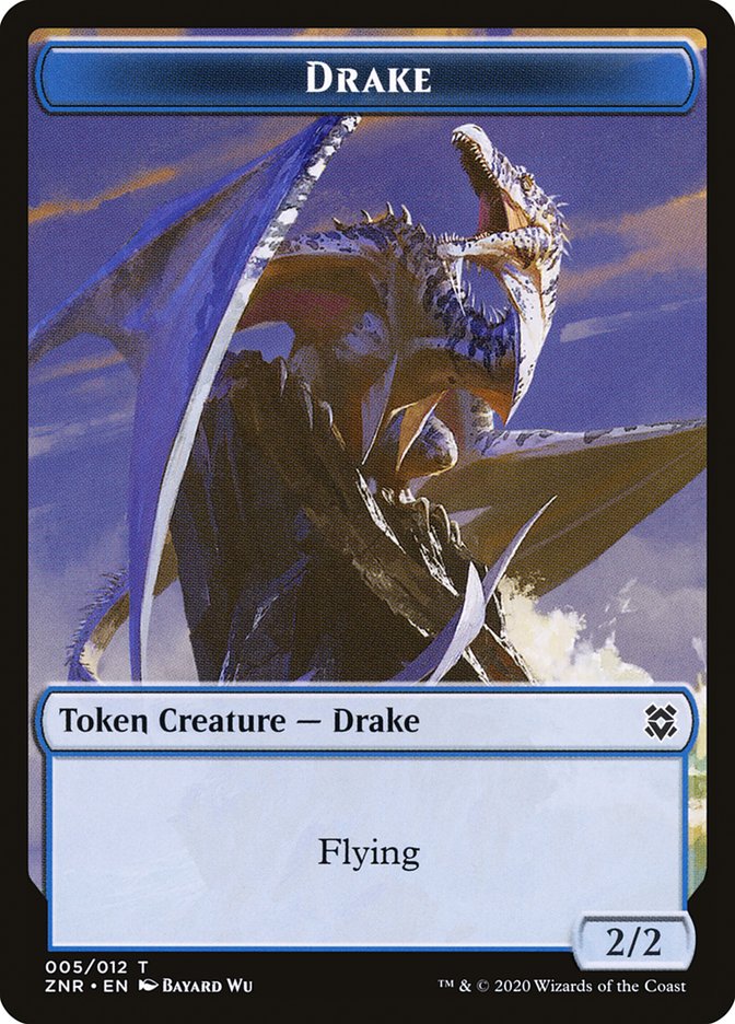 Drake Token [Zendikar Rising] | GnG Games