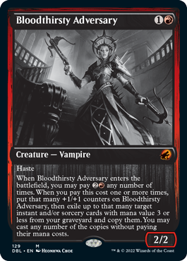 Bloodthirsty Adversary [Innistrad: Double Feature] | GnG Games