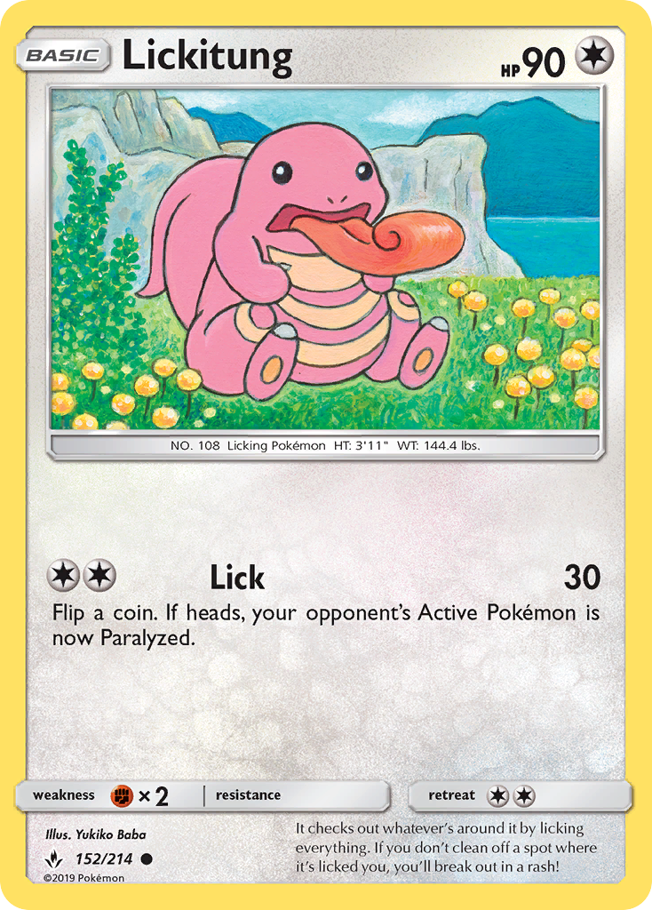 Lickitung (152/214) [Sun & Moon: Unbroken Bonds] | GnG Games