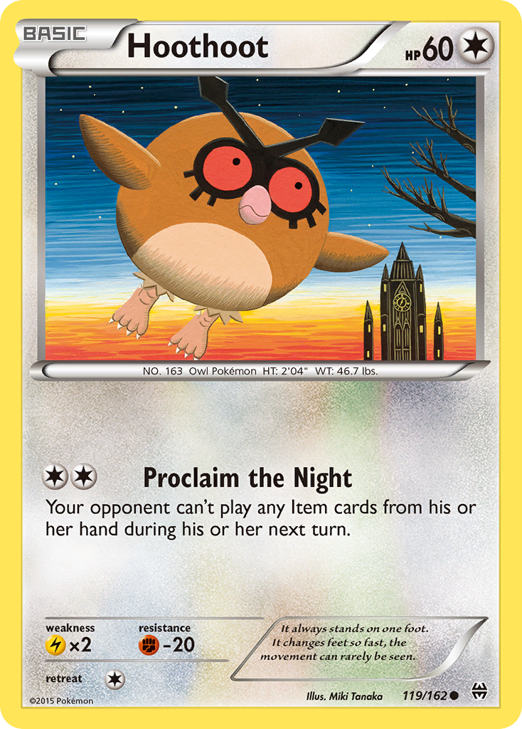 Hoothoot (119/162) [XY: BREAKthrough] | GnG Games