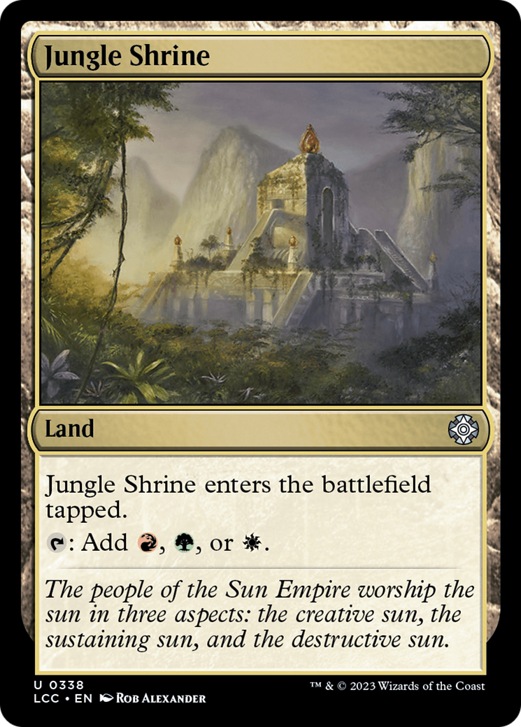 Jungle Shrine [The Lost Caverns of Ixalan Commander] | GnG Games