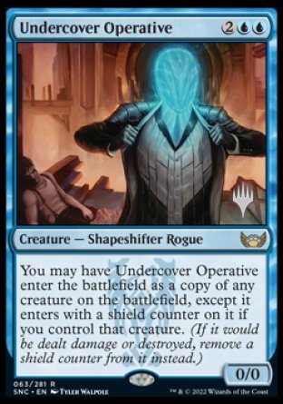 Undercover Operative (Promo Pack) [Streets of New Capenna Promos] | GnG Games