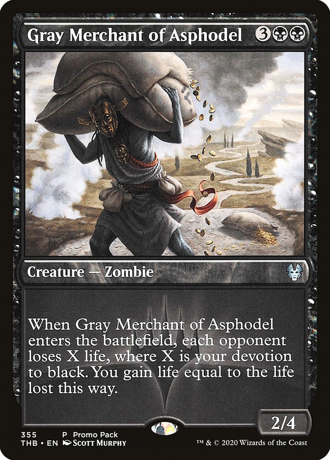 Gray Merchant of Asphodel (Promo Pack) [Theros Beyond Death Promos] | GnG Games