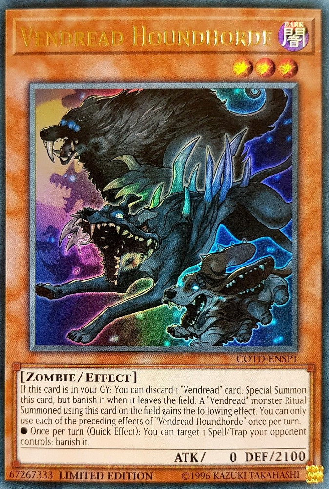 Vendread Houndhorde (COTD-ENSP1) [COTD-ENSP1] Ultra Rare | GnG Games