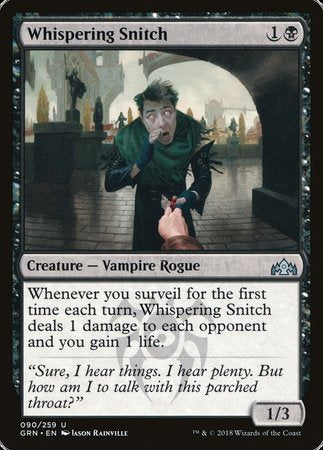 Whispering Snitch [Guilds of Ravnica] | GnG Games