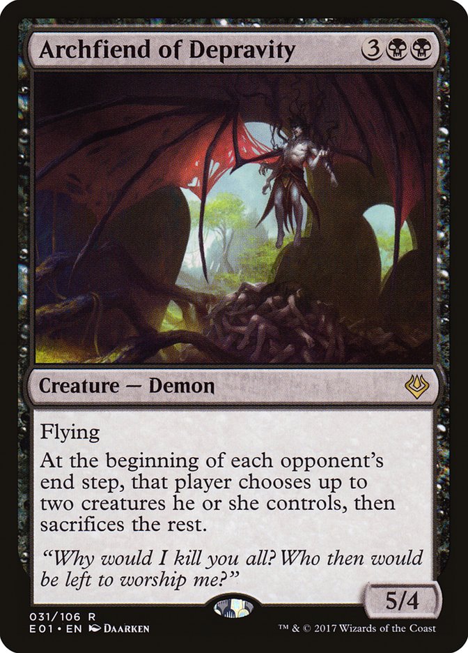 Archfiend of Depravity [Archenemy: Nicol Bolas] | GnG Games